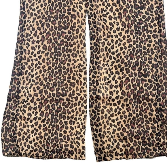 Jonathan Simkhai Leopard Print Surplice V-Neck Jumpsuit - Picture 6 of 13